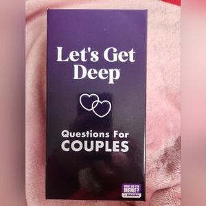 Let's Get Deep Card Game for Couples